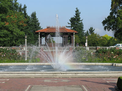 Peninsula Park Rose Garden Gazebo Before