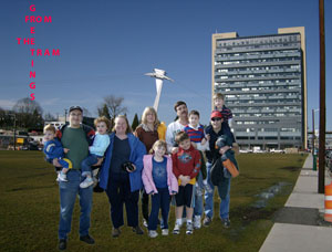 Montage: Group in Caruthers Park